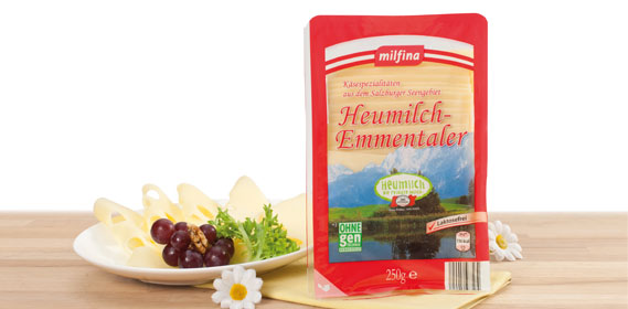 Heuchmilch-Emmentaler, Scheiben, laktosefrei, Juli 2012
