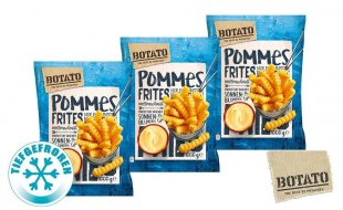 Pommes Frites, Wellenschnitt, Mai 2018