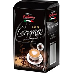 Caffé Crema, ganze Bohne, Juni 2018