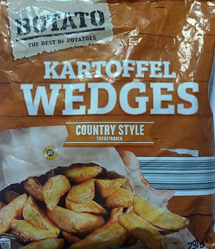 Kartoffel Wedges - Country Style, Oktober 2017