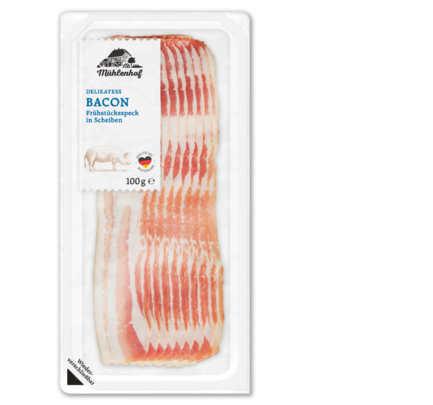Bacon - Frühstücksspeck, Dezember 2017