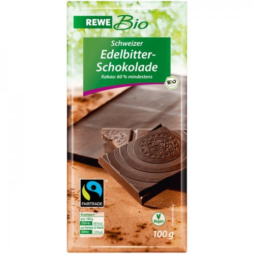 Edelbitter-Schokolade, Februar 2017