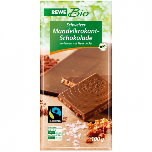 Mandelkrokant-Schokolade, Februar 2017