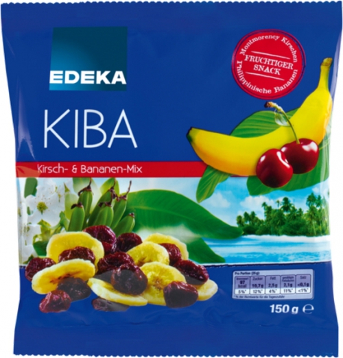 EDEKA Kiba Kirsch-Bananen-Mix von Edeka
