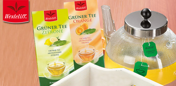 Grüner Tee, 25x 1,75 g, November 2011