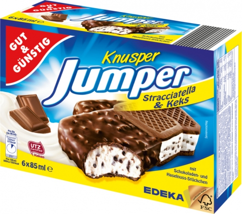 Knusper Jumper Stracciatella & Keks, Januar 2018