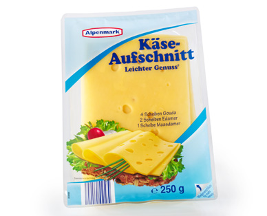Käseaufschnitt, leicht, April 2015