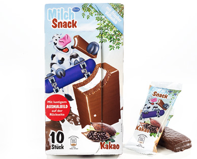 Milch-Snack, 10er-Packung, September 2014