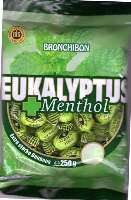 Eukalyptus-Menthol Bonbons, Februar 2013
