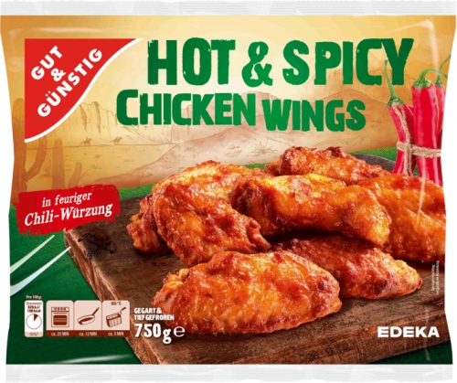 Chicken Wings Hot & Spicy, Dezember 2017