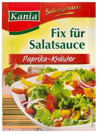 Salatfix Paprikakräuter, Juni 2017