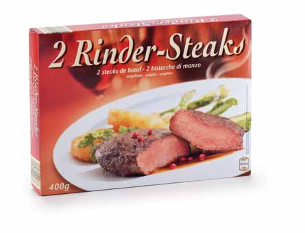 Rinder-Steaks, April 2013