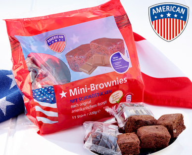 Mini-Brownies, 11x 20g, Juli 2014