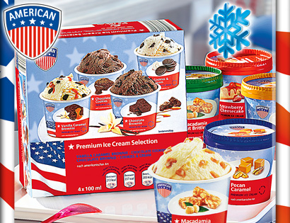 Premium Ice Cream Selection, 4x 100 ml, Juni 2013