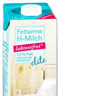 Fettarme H-Milch, laktosefrei, 1,5 % Fett, November 2016
