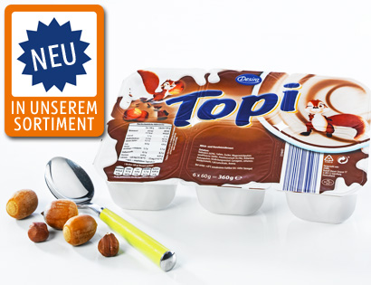 Topi-Dessert, 4x 100 g, September 2013