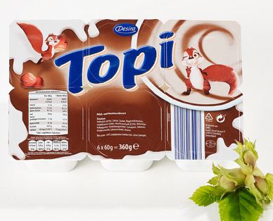 Topi-Dessert, 4x 100 g, September 2014