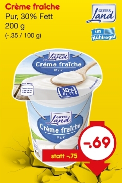Crème fraîche (Creme fraiche), Mai 2018