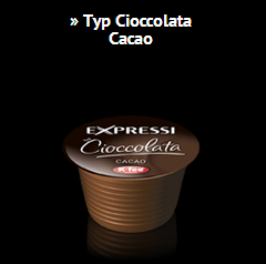 Cioccolata Cacao, 16 K-fee Kapseln, Oktober 2013