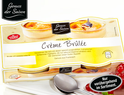 Crème Brûlée, 2x 100 g, Mrz 2014