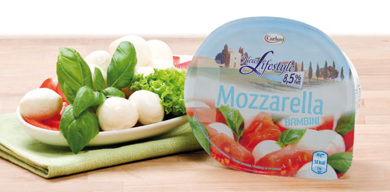 Mozzarella Bambini light, 8,5 % Fett absolut (New Lifestyle), Januar 2014