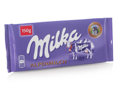 Milka Alpenmilch, Februar 2014