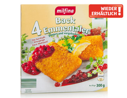 Back-Emmentaler  45 % F.i.T., Februar 2014