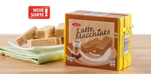 Waffelschnitten Latte Macchiato, 3x 65 g, Februar 2014