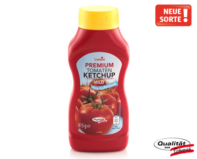 Tomaten-Ketchup ohne Zuckerzusatz, Premium, Juni 2014