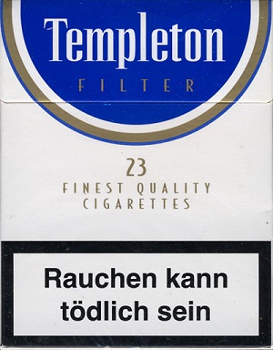 Templeton Quality Cigarettes, Juli 2017