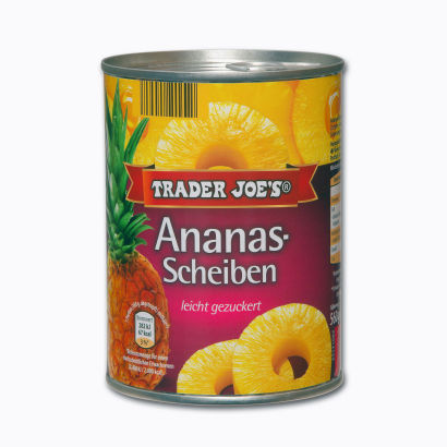 Ananas-Scheiben, September 2014