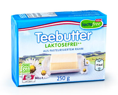 Teebutter laktosefreie , November 2014