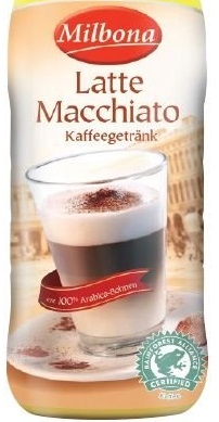 Kaffeegetränk Latte Macchiato, Juni 2017