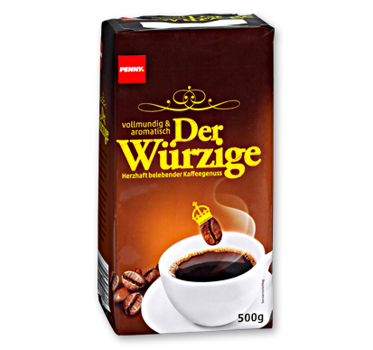 Kaffee 'Der Würzige', M�rz 2016