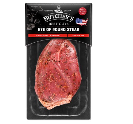 Eye of Round Steak - Rindersteak, April 2018