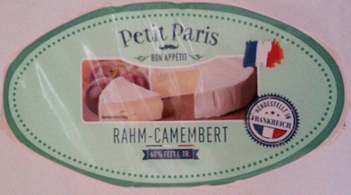 Rahm-Camembert, Oktober 2017