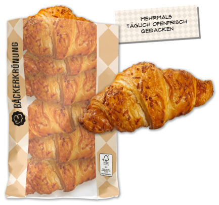 Schinken-Käse Croissant, Juni 2016
