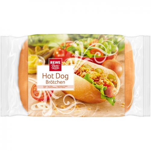 Hot-Dog-Brötchen, September 2017