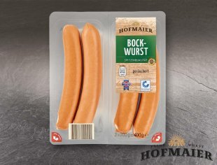 Bockwurst, 2 x 200 g, Dezember 2017