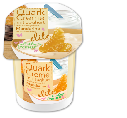 Quarkcreme mit Joghurt, Februar 2018