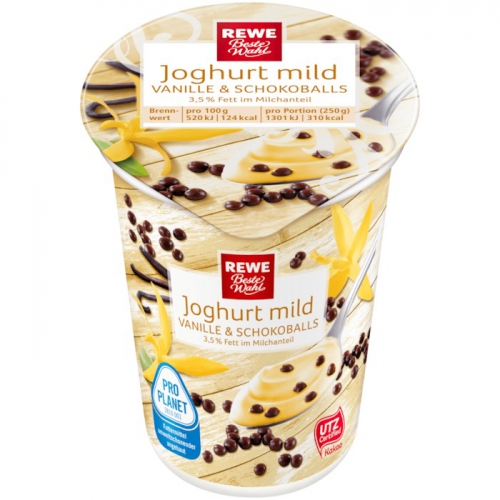 Joghurt mild Vanille & Schokoballs, Dezember 2017