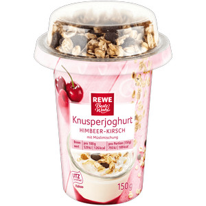 Knusperjoghurt Himbeer-Kirsch, Dezember 2016