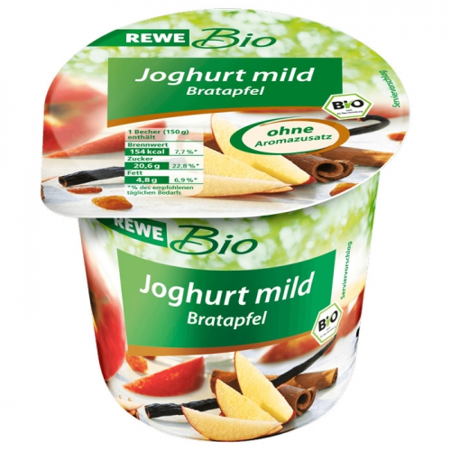 Joghurt mild Bratapfel, Dezember 2017