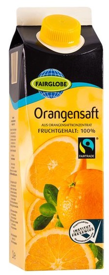 Orangensaft 100%, Juni 2017