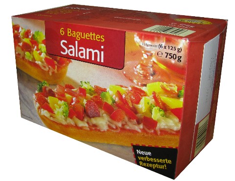 Baguettes Salami, August 2008