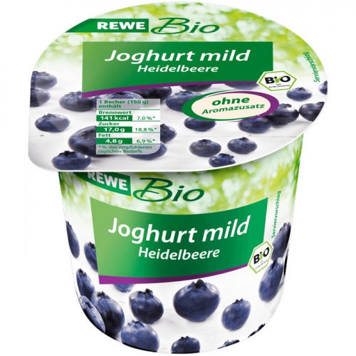 Joghurt mild Heidelbeere, Februar 2017