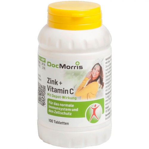 Zink + Vitamin C-Tabletten, April 2017