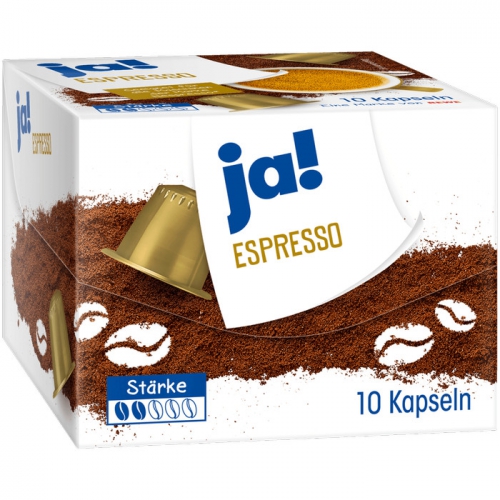 Espresso, 10 Kapseln, April 2017