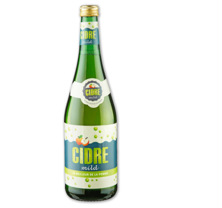 Cidre (Apfelschaumwein), April 2017