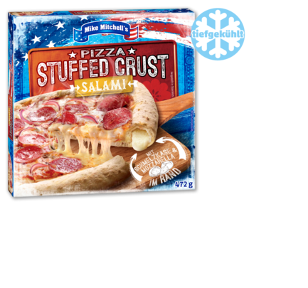 Stuffed Crust Pizza Salami, Januar 2018